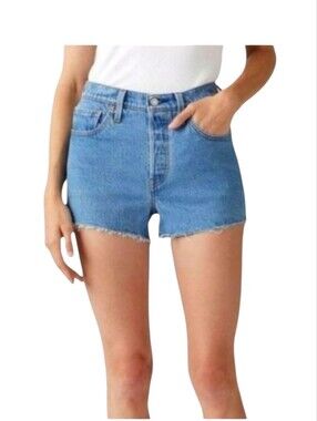 Levi's 501 High Rise Denim Shorts